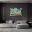  «Chameleon 2» par Tim Jeffs, art mural en verre acrylique-668084185