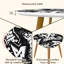 Ensemble de 2 tables basses gigognes Triangle