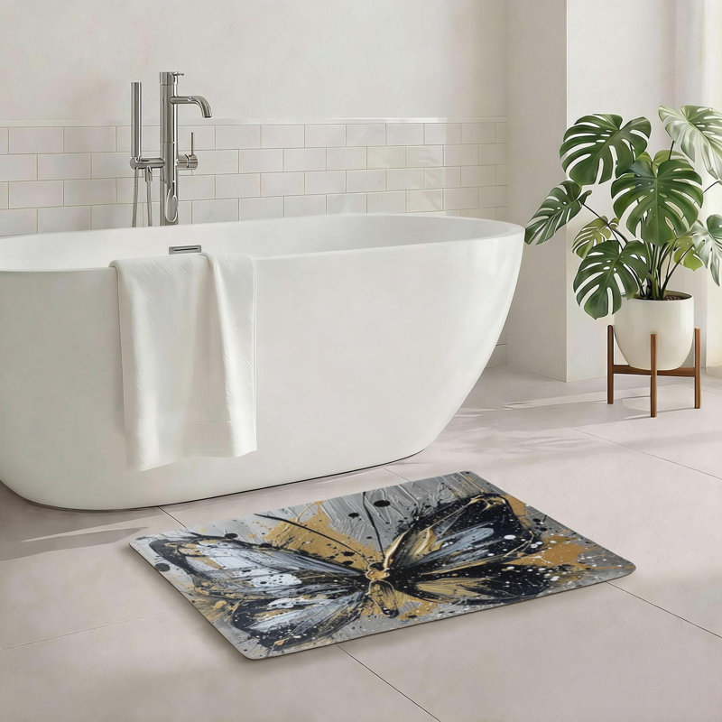Tapis d'entrée pour salle de bain 32 po x 20 po