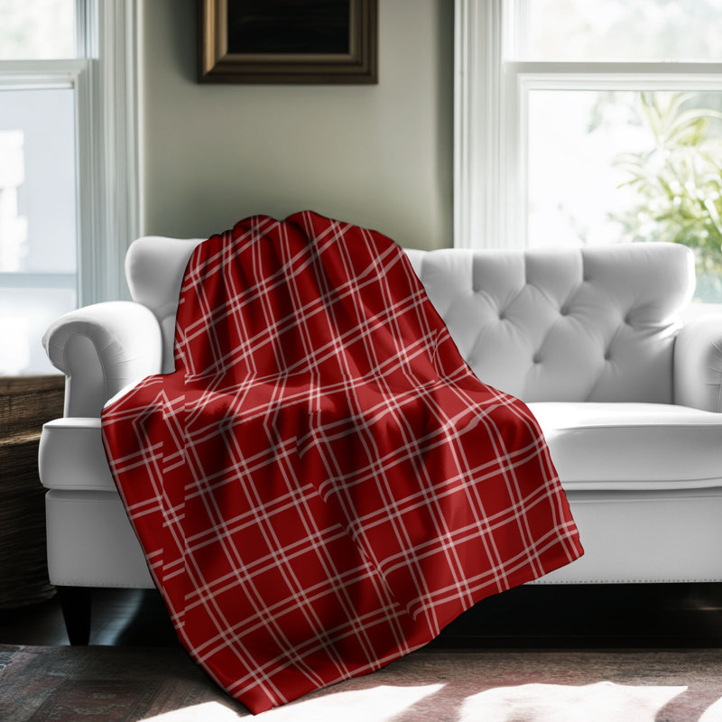 Plaid d'hiver - couverture Sherpa 1 pièce de qualité supérieure 0040, L 60 po x L 80 po