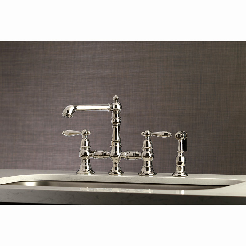 Robinet de cuisine Kingston, Nickel poli