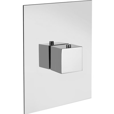 Quadro Thermostatic Valve Trim Kit, Valve Required