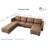 Tymarian Faux Leather Sectional-71007682