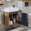 Bittencourt Cloakroom Vanity Unit with Washbasin-190448943