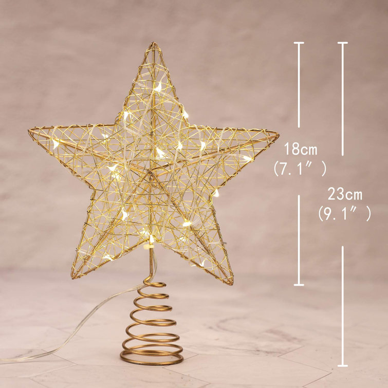 The Holiday Aisle® Metal Astrology & Stars Tree Topper