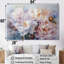 Rose et blanc, pivoines, florescence, ensemble de reproductions d'art mural pivoines-107737200-107737202
