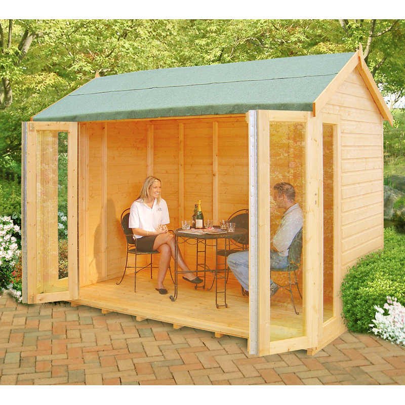 Blenheim 10 x 8 Ft Shiplap Summer House, No