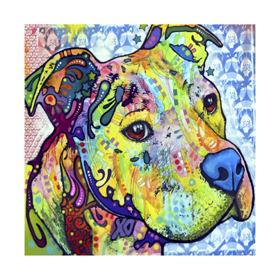 « réfléchie pitbull iii », impression