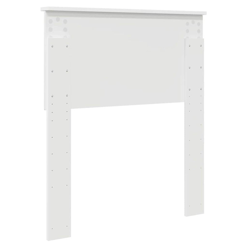 Headboard, White, Small Single (2'6)