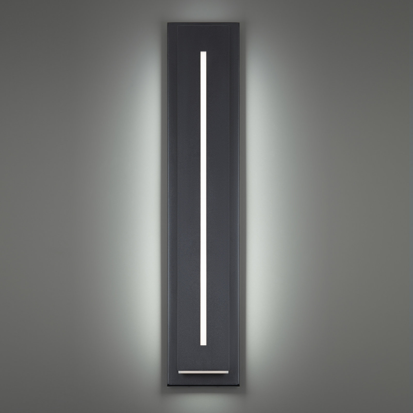 Midnight Outdoor LED Wall Light, 3500K, 36" H