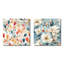 Crossen - Ensemble de 2 collages carrés abstraits-101846827-101846826