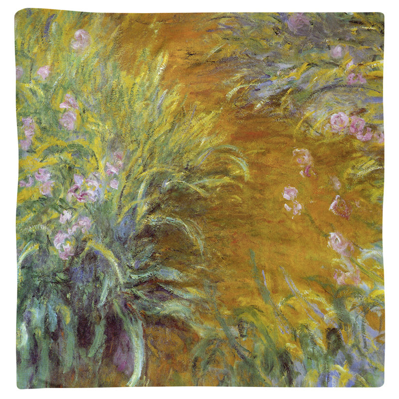 Claude Monet Cotton Floral Square Napkin