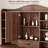 Vanity Desk with Power Outlet, Chair, Mirror, 10 Drawers and 8 Storage Shelves for Bedroom-535464571