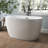51'' Acrylic Freestanding Tub Freestanding Soaking Bathtub