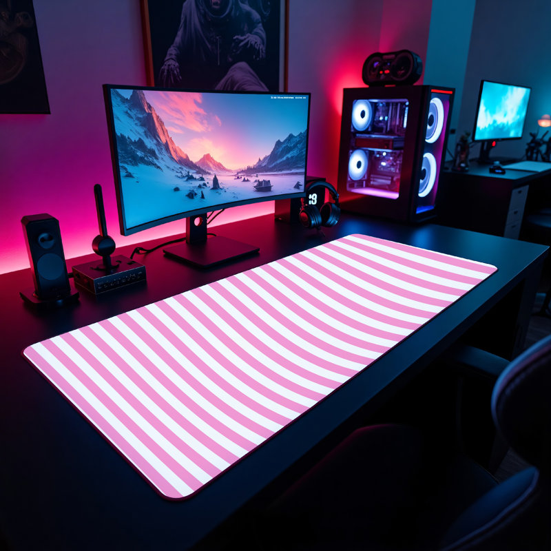 Polyester Desk Pad, 23.6x13.8