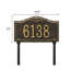 Gatewood Personalized Standard 1-Line Lawn Address Sign-321009530-321009524