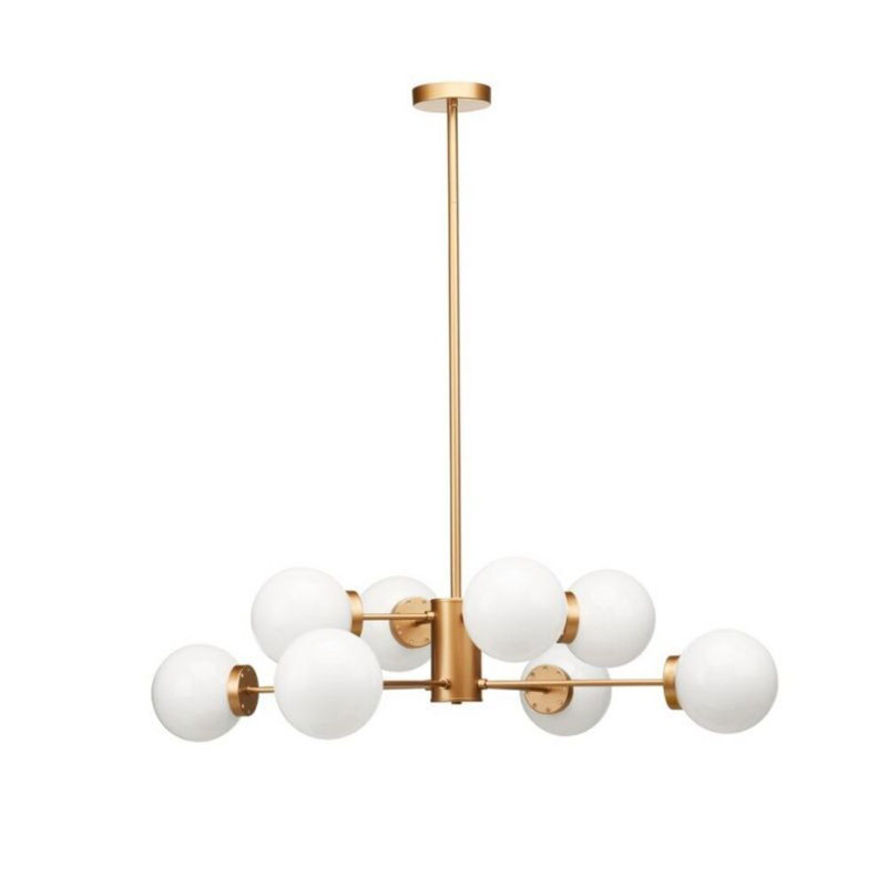 8 - Light Sputnik Modern Linear Chandelier