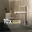 Robinet de salle de bain central avec drain Moen Voss-9246367