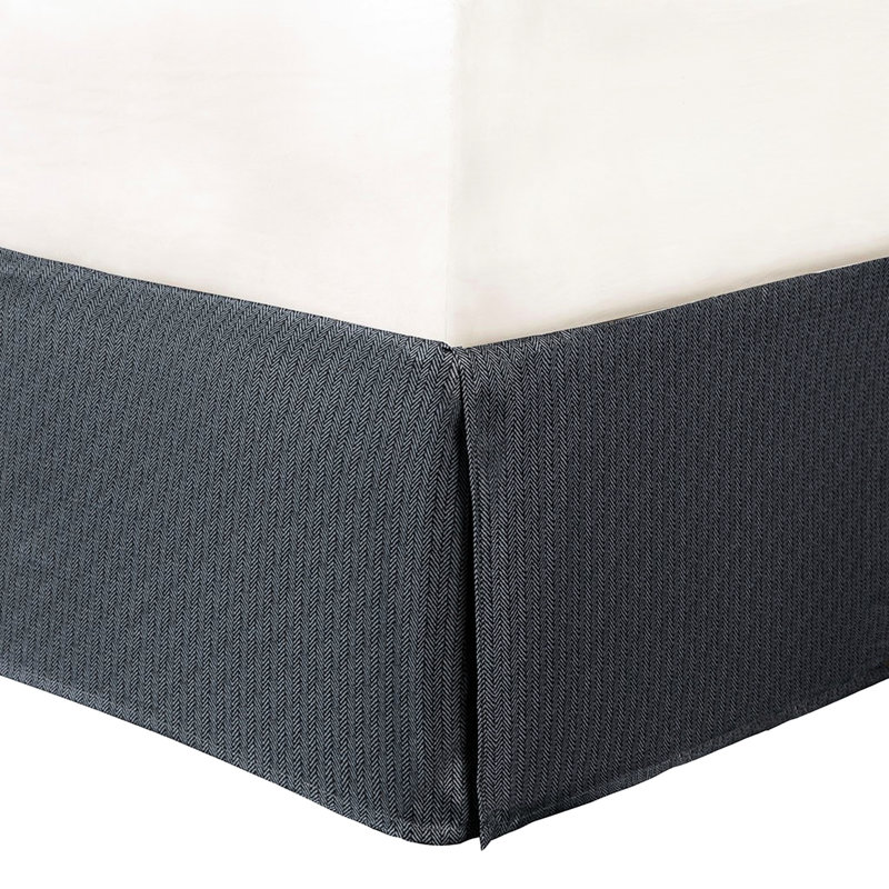 Édredon très grand à chevrons 7 pièces - motif à carreaux rouge Buffalo, Rouge