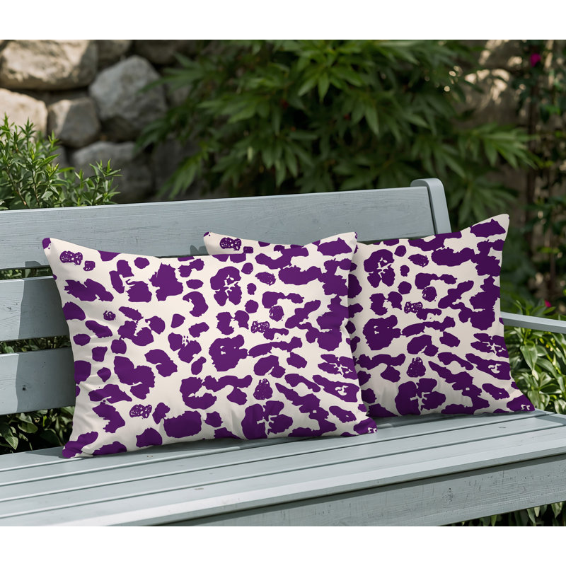 Coussin intérieur / extérieur Lexy, 20x14, Purple