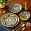 Vancasso Simi Porcelain China Dinnerware - Set of 24