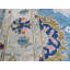 Tapis bleu denim unique 6 pi 1 po x 8 pi 11 po Euretha