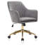 Chaise de travail en velours Eramus-2132975372-2132975374
