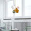Colben Modern Colourful Glass Globe Pendant Light