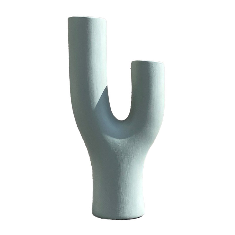 Vase de table en céramique Kinzli, Vert