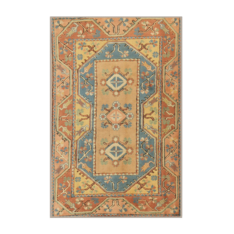 Oriental Indoor Rug, Rectangle 5' x 7'