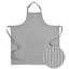 Linen Full Midi Apron - 100% Pure Linen Apron-108053519