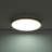 Dual Tone 5 - Segment Dip Switch Dimmable Led Round Flush Mount-921974628