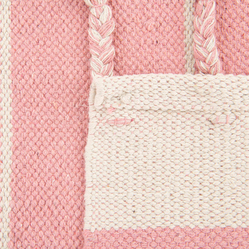 Abisaid Cotton Striped Indoor Rug, Rectangle 2' x 3'1"