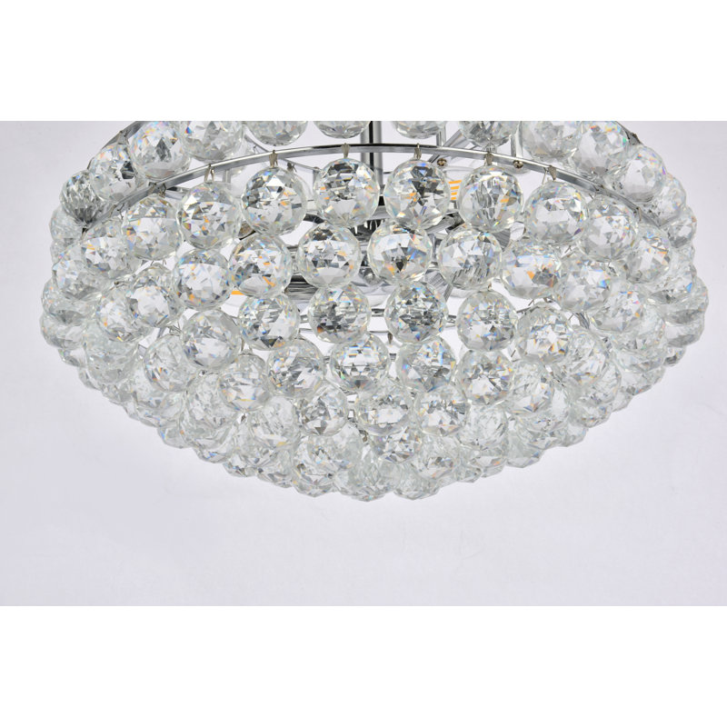 Kieron 5 - Light Unique/Statement Pendant, Chrome, 75" H x 20" W x 20" D