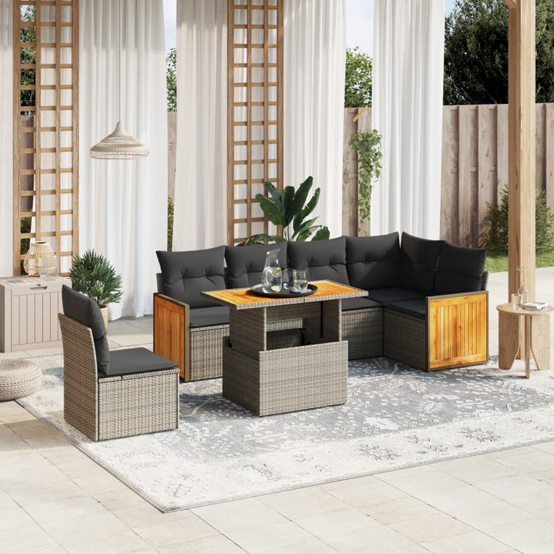 Ensemble de canapé de jardin Vidaxl