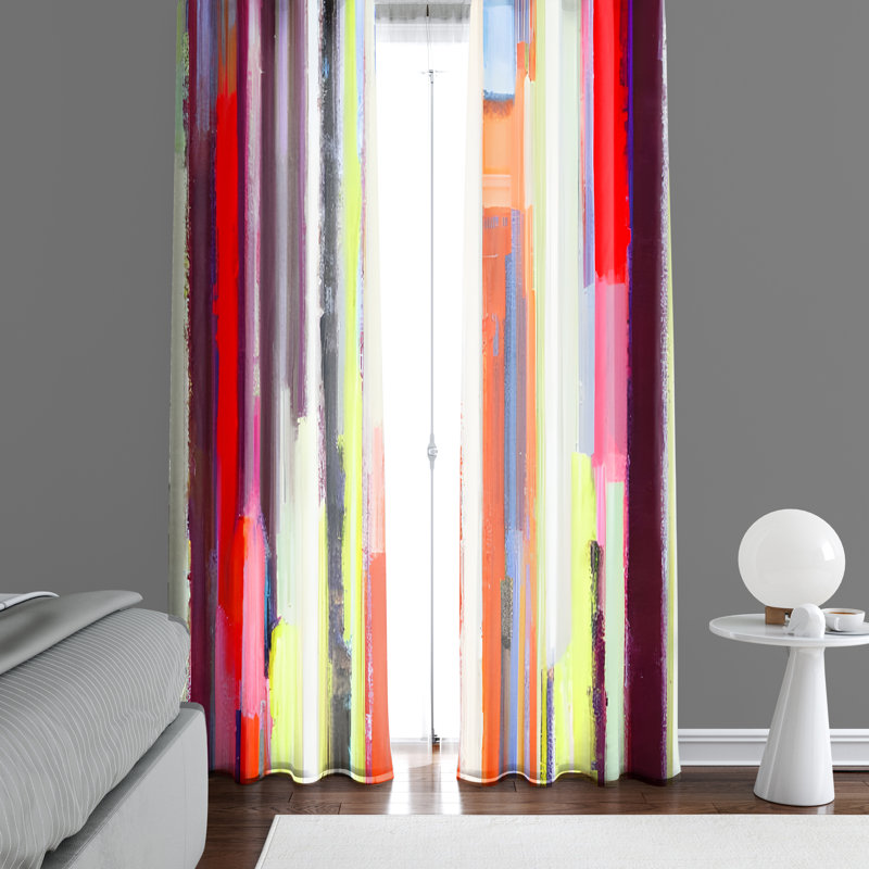 Rideau en polyester Soloway, L 40 po x L 82 po
