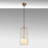 Modern Vintage Chandelier, Adjustable Height 23.6 to 54.7 inches | Metal Body, 15 x 15 cm Cap | E27 Socket, Max 40W | Elegant White & Vintage Finish | Perfect for Living Room, Dining Room & Entryways-717643066