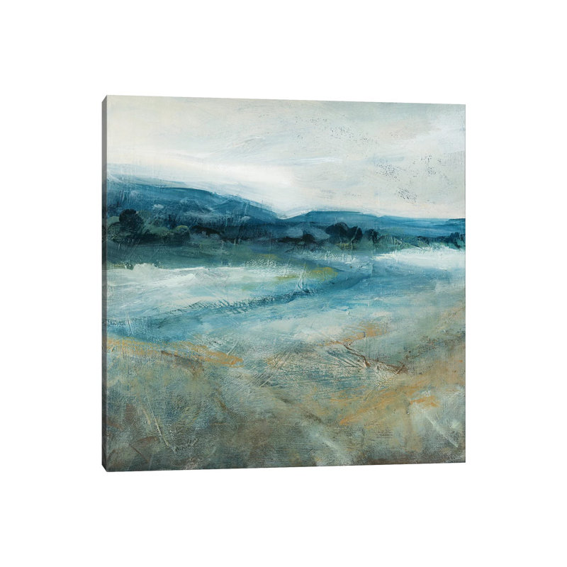 «Distant Shadows I» par Carol Robinson - reproduction d'art, Toile tendue, Aucun mat, H 26 po x l 26 po x P 1,5 po