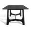 Burk 76" Trestle Dining Table-756080631
