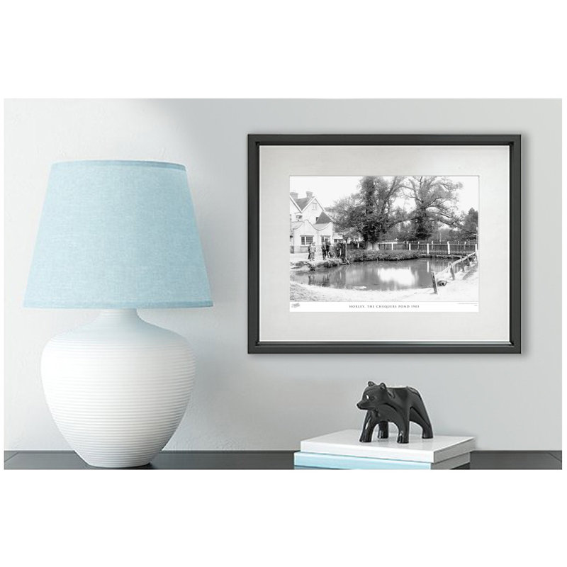 Horley, The Chequers Pond 1905 by Francis Frith - Single Picture Frame Print, 40cm H x 50cm W x 2.3cm D