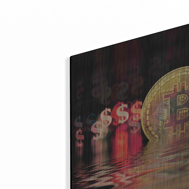 Luxe Art «Liquidité» par Andrea Haase, H 16 po x l 24 po
