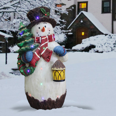 Pre-Lit 36in. Snowman Decoration