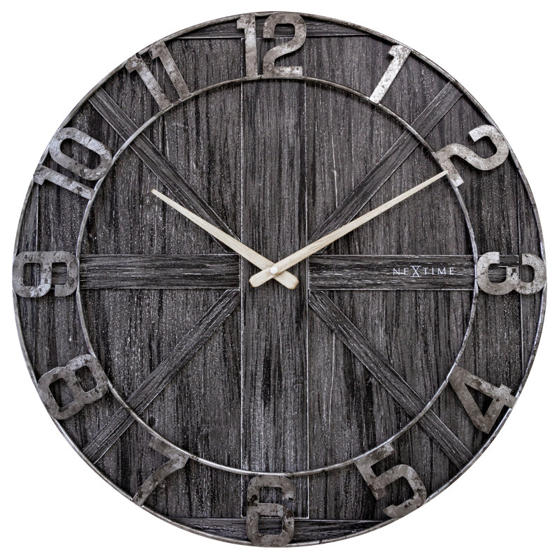 York Metal Wall Clock