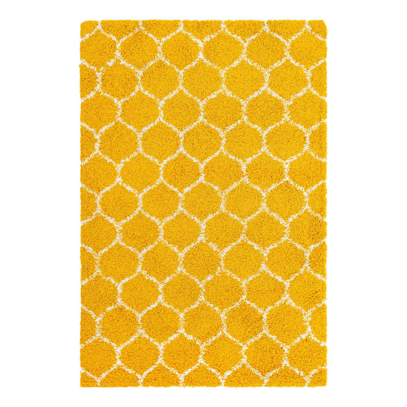 Geometric Indoor Rug, Rectangle 6' x 9'