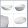 63'' x 37.4'' Soaking Solid Surface Bathtub