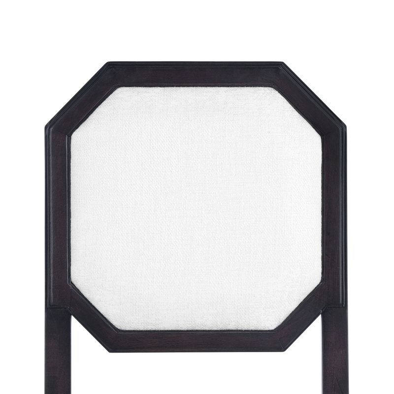 Philippe Upholstered Dining Chair, Midnight Arabica