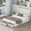 Lit plateforme Braconi avec matelas inclus-673776153
