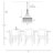 Abriell 3 - Light Dimmable Chandelier