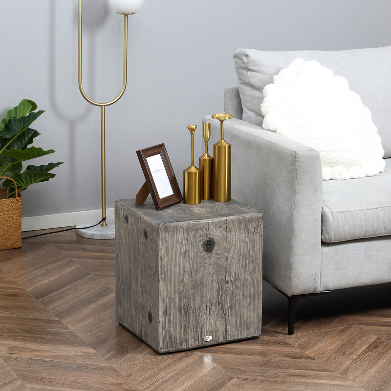 Table de bout haute 14,5 po, Gris