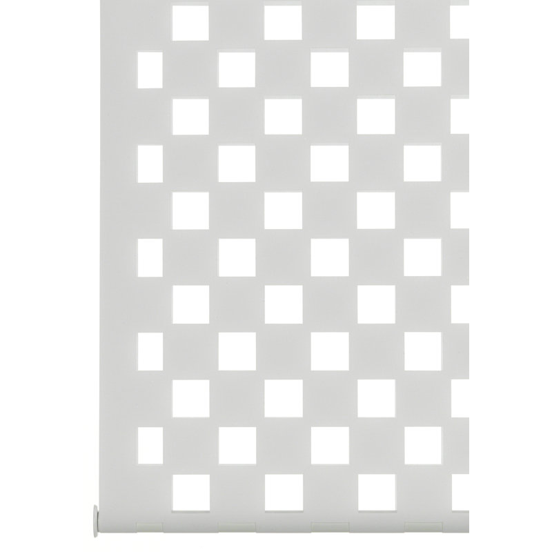 Semi Sheer Roll-Up Blind, Triangle, 150cm L x 100cm W